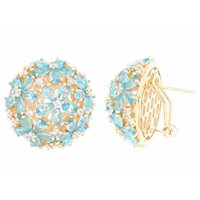 Orecchini Urania Preziosi Donna in Ottone Zirconia ORANK1002ACQ - ORANK1002ACQ